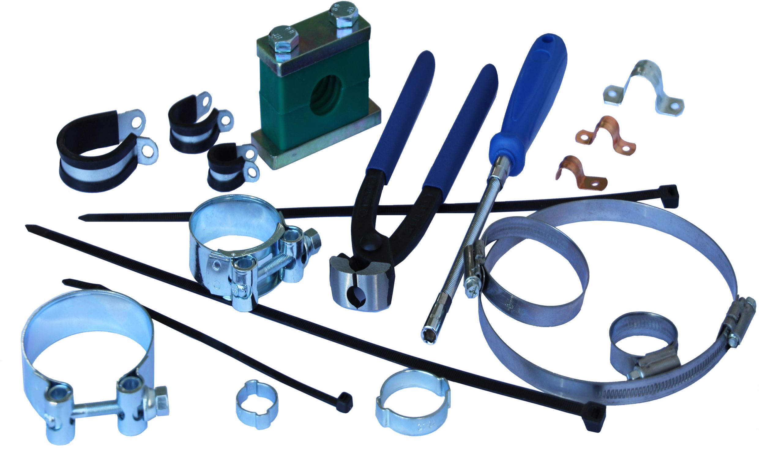 Clamps, Clips & Ties